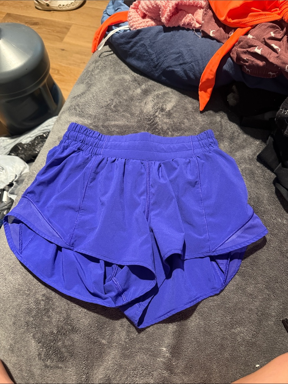 Women’s Athletic Double-Layer Shorts - Royal Blue